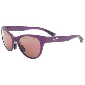 Maui Jim MJ0685S-004 Sleek Matte Violet Cat-Eye Sunglasses Maui Rose